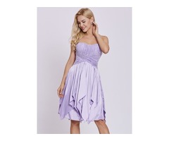 Sweetheart Lace-Up Beaded A Line Homecoming Dress | free-classifieds-usa.com - 1