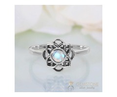 Moonstone Ring Celtic Flower-GSJ | free-classifieds-usa.com - 1
