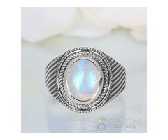 Moonstone Ring Silver Moon-GSJ | free-classifieds-usa.com - 1