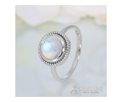 Moonstone Ring Fiery Ornament-GSJ | free-classifieds-usa.com - 1