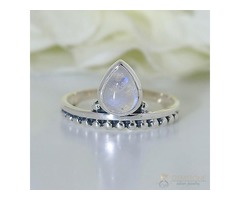 Moonstone Ring Glittering Tiara-GSJ | free-classifieds-usa.com - 1