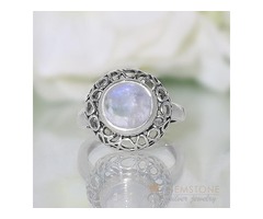 Moonstone Ring Sparkling Luxe-GSJ | free-classifieds-usa.com - 1