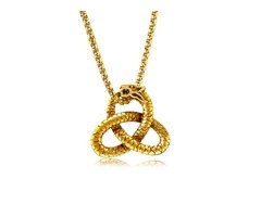 Ethnic Golden Serpentine Jack Chain Mens Necklace | free-classifieds-usa.com - 1