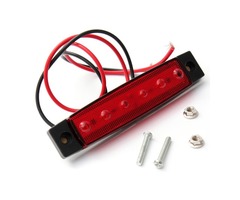 12V 6LED Bus Truck Side Markers Indicator Light Side Lamp for Trailer Lorry | free-classifieds-usa.com - 1