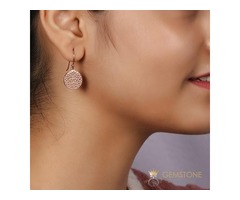 Rose Gold Chakra Earrings crown  | free-classifieds-usa.com - 1