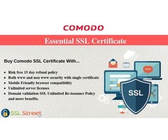 Buy Comodo Essential SSL Certificate & Secure Your Customer Transactions  | free-classifieds-usa.com - 1
