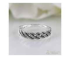 Silver Ring interlocked lace  | free-classifieds-usa.com - 1