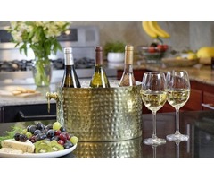 Chic Chill’s Trois-brass 3-bottle chiller | free-classifieds-usa.com - 1