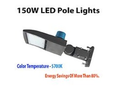 Install White Colored 150w LED Pole Lights For Graceful Ambience | free-classifieds-usa.com - 1
