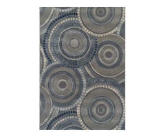 Grey and White Striped Indoor Outdoor Rug | Shoppypal | free-classifieds-usa.com - 2