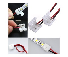 2-Pins Power Connector Adaptor For 3528/5050 Led Strip Wire With PCB | free-classifieds-usa.com - 1