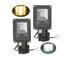 12V 10W PIR Motion Sensor LED Flood Light IP65 Warm/Cold White Light | free-classifieds-usa.com - 1