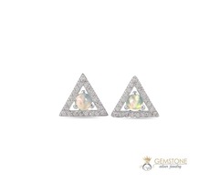 925 STERLING SILVER Opal Earring-Bijoux | free-classifieds-usa.com - 1