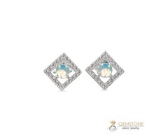 925 STERLING SILVER Opal Earring-Panache | free-classifieds-usa.com - 1