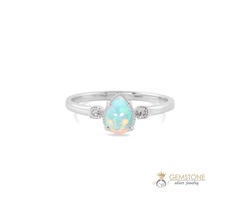 925 STERLING SILVER Opal Ring-Exist | free-classifieds-usa.com - 1