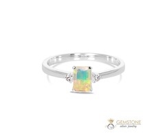 925 STERLING SILVER Opal Ring-Lure | free-classifieds-usa.com - 1