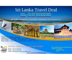  Sri Lanka Holidays TOP DEALS - 6 Nights / 7 Days | free-classifieds-usa.com - 1