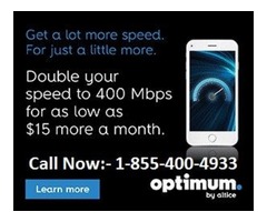 Optimum Internet Plans | Optimum Internet Packages | Call Now :- 1-855-400-4933. | free-classifieds-usa.com - 2