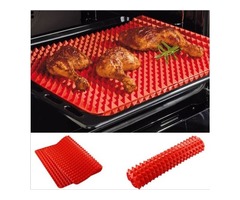 Honana Non-Stick Microwave Silicone Baking Mat Pyramid Cooking Pan Oven Baking Tray | free-classifieds-usa.com - 1