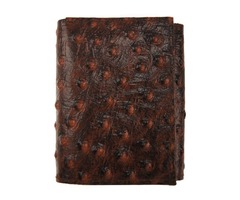 Mens Trifold Leather Wallet Credit Card Slot Window ID Brown Color | free-classifieds-usa.com - 3
