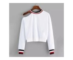 Off Shoulder Sexy Pullover Sweatshirt  | free-classifieds-usa.com - 1