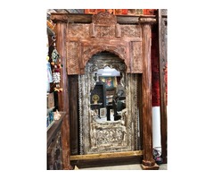 Eclectic Antique Window Frame Brown 18c | free-classifieds-usa.com - 1