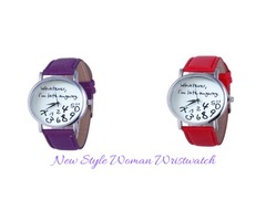 Leather Men Women Watches Fresh New Style Woman Wristwatch Lady Watch Hot Sale | free-classifieds-usa.com - 4