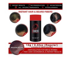 Medium Brown Hair Fibers - Look Thick | free-classifieds-usa.com - 1