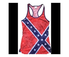 Confederate Flag Tank Top | free-classifieds-usa.com - 1