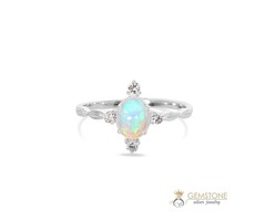 925 STERLING SILVER OPAL RING-BRILLIANCE | free-classifieds-usa.com - 1
