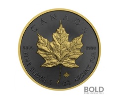 2019 Silver 1 oz Canada Maple Leaf Golden Ring Coin | free-classifieds-usa.com - 3