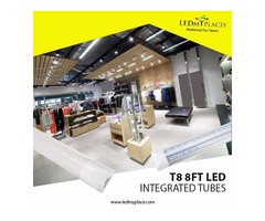 Install T8 8ft LED Integrated Tubes At Homes For Enhanced Brightness | free-classifieds-usa.com - 1