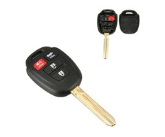 4 Buttons Car Remote Key Case Shell w Uncut Blade For Toyota Camry | free-classifieds-usa.com - 1