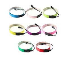 Colorful  Electroluminescent Tape EL Wire 8 Colors Inverter 3V 60cm*14mm | free-classifieds-usa.com - 1