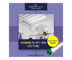 Hybrid 4ft LED Tube - The 2-prong Tube When Duality Sounds Promising | free-classifieds-usa.com - 1