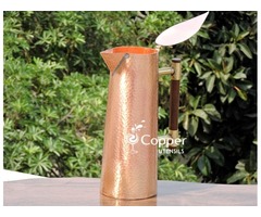 Shop for Copper Designer Jug for Storing and Drinking Tamara Jal | free-classifieds-usa.com - 2