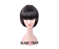 Buy Sapphire Short Bob Human Hair Wigs Online | free-classifieds-usa.com - 1