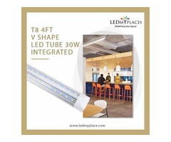 Install Best Energy-Efficient Light LED V Shape Integrated Tube | free-classifieds-usa.com - 1