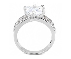 Emerald Cut imitation Diamond Engagement ring | free-classifieds-usa.com - 3