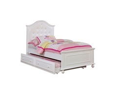 Buy Byron Youth Transitional Bedroom Set in White | Get.Furniture | free-classifieds-usa.com - 2