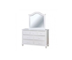 Buy Byron Youth Transitional Bedroom Set in White | Get.Furniture | free-classifieds-usa.com - 4