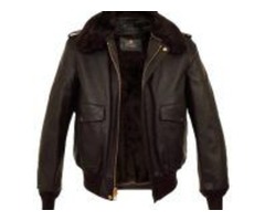 Brown Bomber Fur Avaitor Jacket | free-classifieds-usa.com - 2