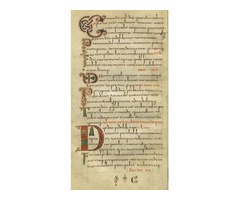 Gellone Sacrementary COLLECTION OF FOUR Illum-Manuscript. New  | free-classifieds-usa.com - 2