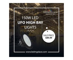 Install 150w LED UFO High Bay Lights to Enjoy more Brightness than traditional 400W MH lights | free-classifieds-usa.com - 1