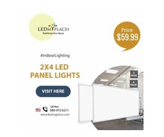 Install 2x4 LED Panel Lights to use them Instantly in your Indoor Lights | free-classifieds-usa.com - 1