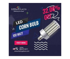 Install IP64 Rated 100 Watt LED Corn Bulb At The Outdoor Areas | free-classifieds-usa.com - 1