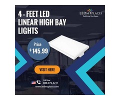 Install Energy Efficient and Elegant 4ft LED Linear High Bay Lights at your Commercial places  | free-classifieds-usa.com - 1