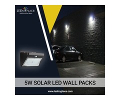 Use Sun’s Light To Light Up The Surroundings By Using 5w Solar LED Wall Pack Lights | free-classifieds-usa.com - 1