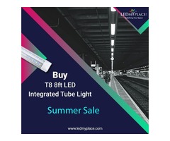 Summer Sale! Buy T8 8ft LED Integrated Tube Light - Natural White (Daylight) | free-classifieds-usa.com - 1