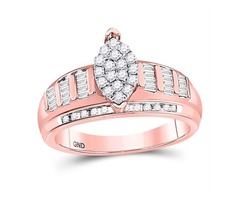 10kt Rose Gold Women’s Diamond Engagement Ring | free-classifieds-usa.com - 2